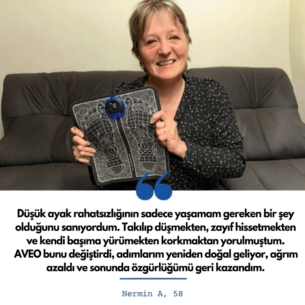 Aveo™  Ev Tipi Ayak Düşmesi ve Felç Rehabilitasyon Matı