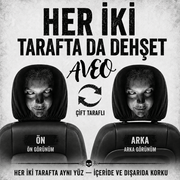 AVEO Korku Kafalık Kılıfı